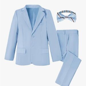 Amazon Kids Light Blue Matching Set with Bow Tie